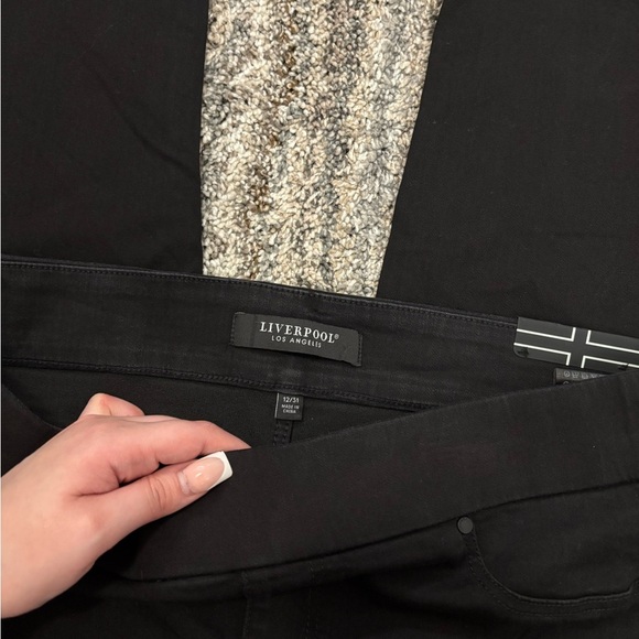 Liverpool Pull-On High Waisted Skinny Jeans Sz 12/31 NWT | Liverpool Skinny NEW- - Picture 5 of 12